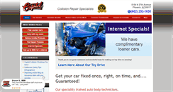 Desktop Screenshot of capitolcollision.net
